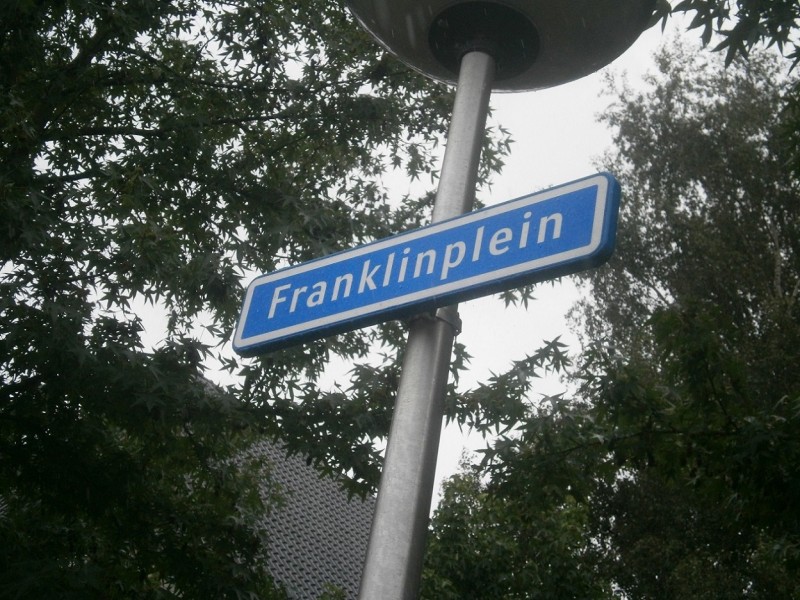 Franklinplein straatnaambord.JPG
