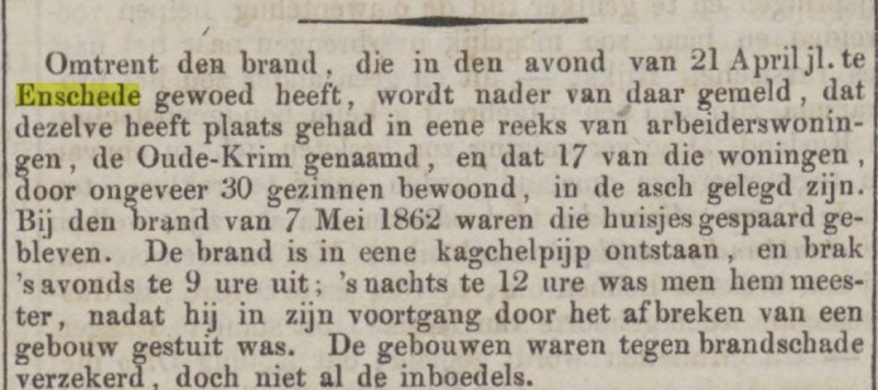 Oude Krim krantenbericht Opregrte Haarlemsche Courant 25-4-1863.jpg