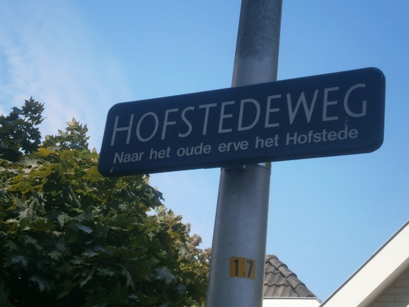 Hofstedeweg straatnaambord.JPG