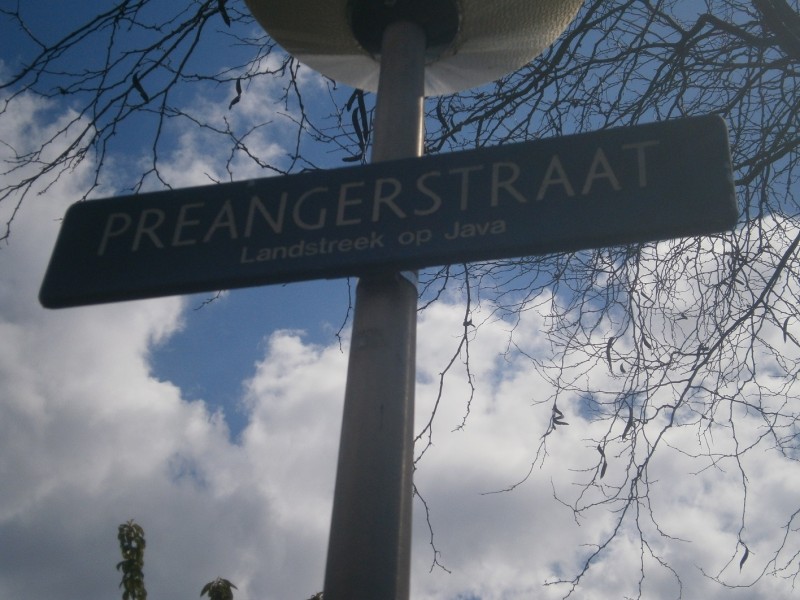 Preangerstraat straatnaambord.JPG