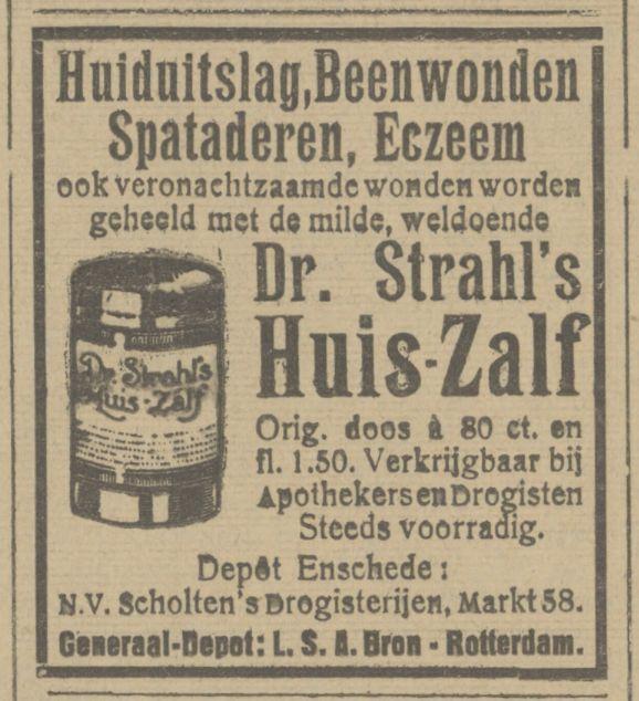 Markt 58 N.V. Scholten's Drohisterijen advertentie Tubantia 19-9-1923 .jpg