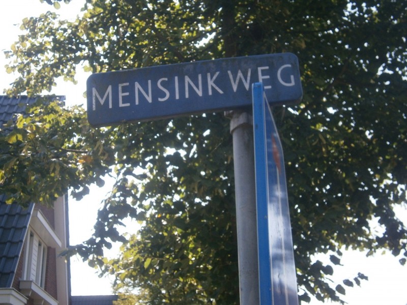Mensinkweg straatnaambord.JPG