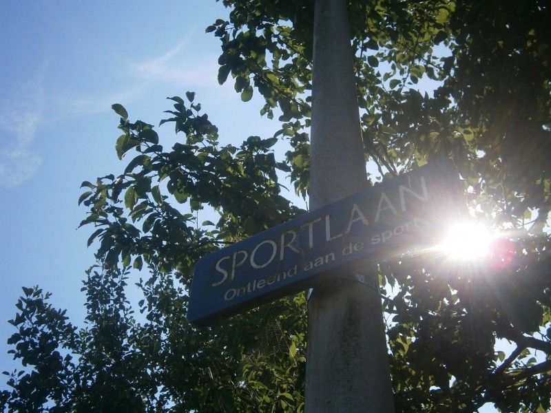 Sportlaan straatnaambord.JPG