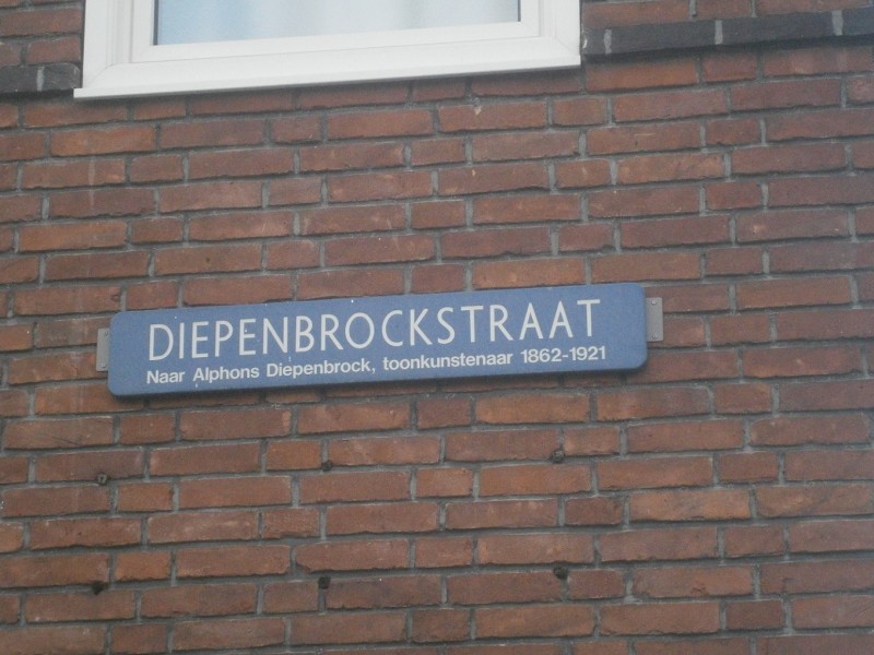 Diepenbrockstraat straatnaambord.JPG