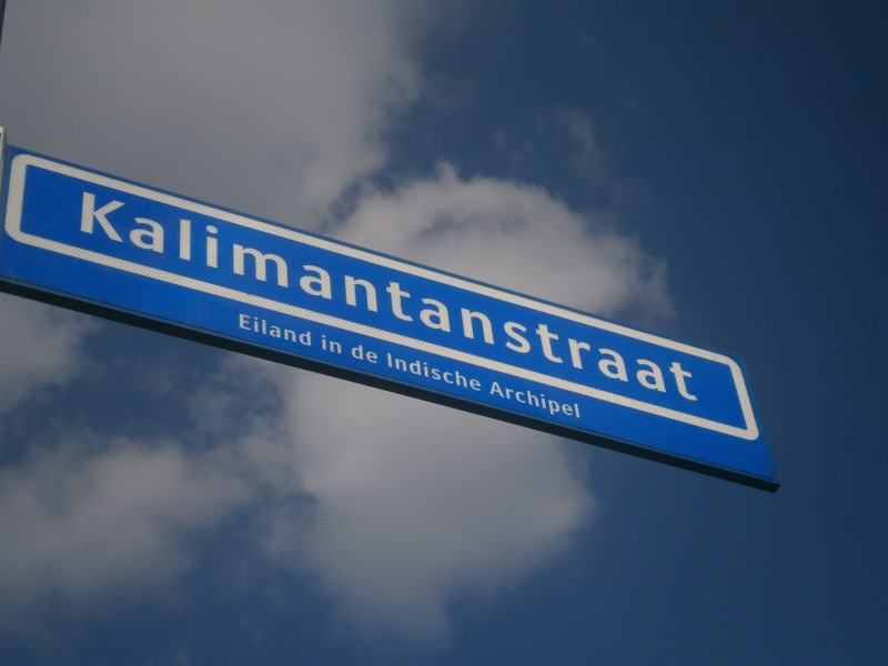 Kalimantanstraat straatnaambordje.JPG