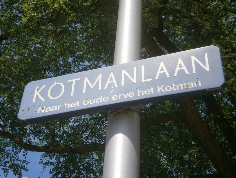 Kotmanlaan straatnaambord (2).JPG