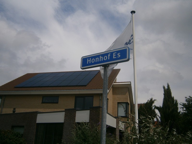 Honhof Es straatnaambord.JPG