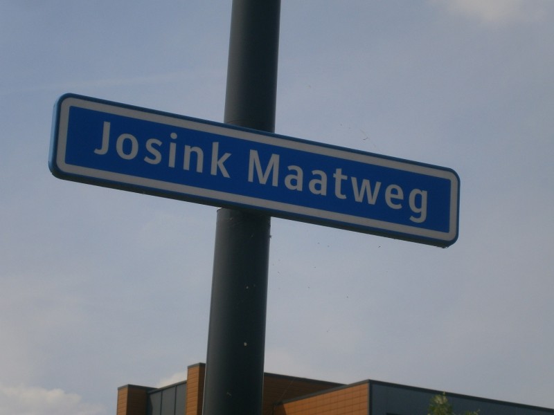 Josink Maatweg straatnaambord (2).JPG