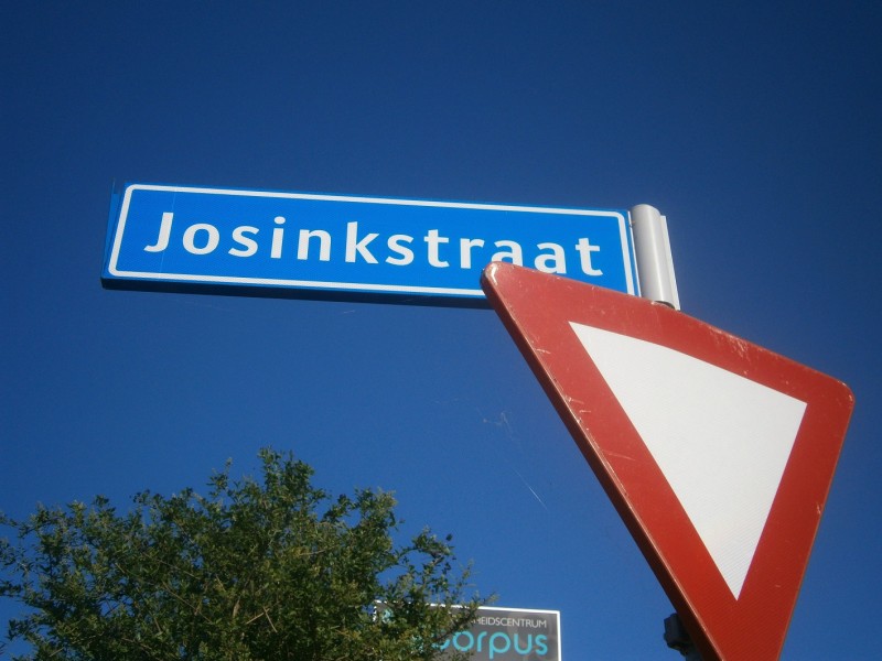 Josinkstraat straatnaambord.JPG