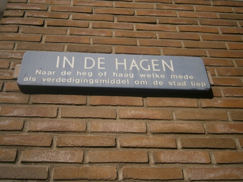 In De Hagen straatnaambord.JPG
