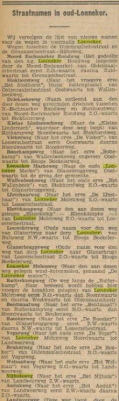 Nijhuisweg Lonneker krantenbericht Tubantia 15-5-1936.jpg