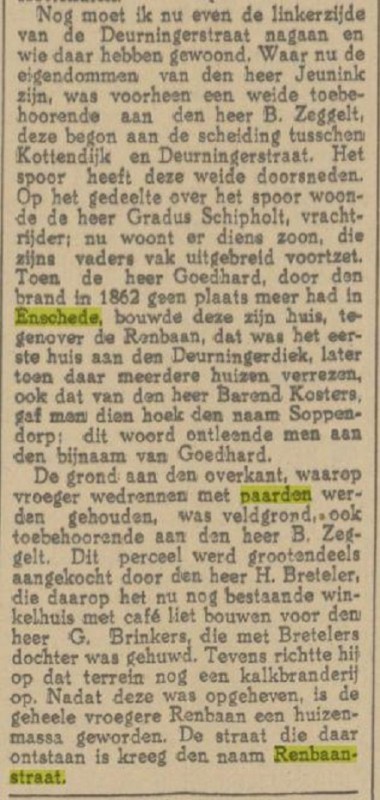 Renbaanstraat krantenbericht Tubantia 4-5-1923.jpg