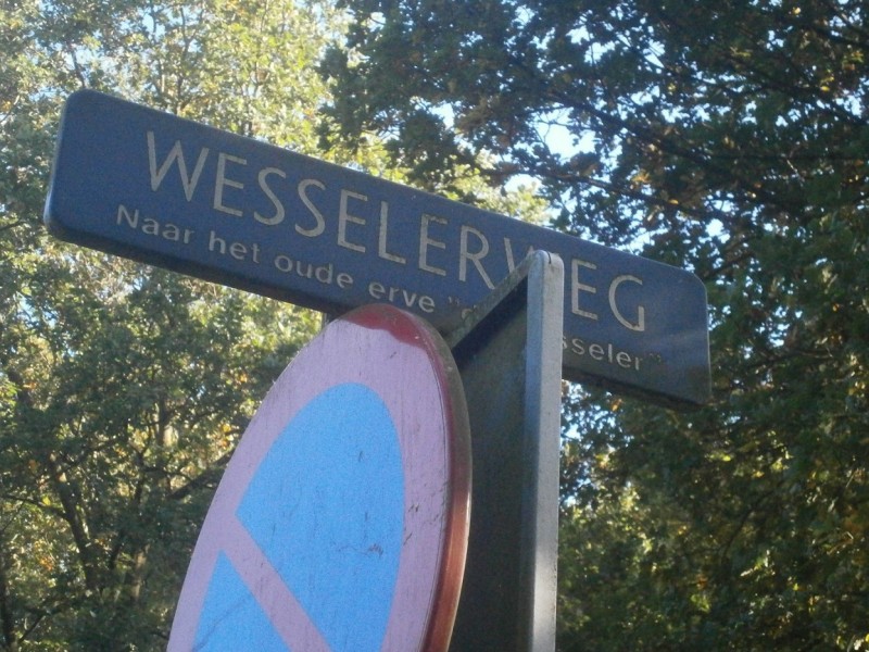 Wesselerweg straatnaambord.JPG