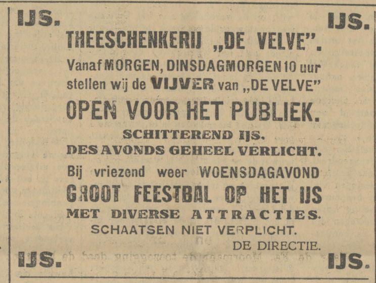 Gronausestraat theeschenkerij De Velve advertentie Tubantia 19-12-1927.jpg