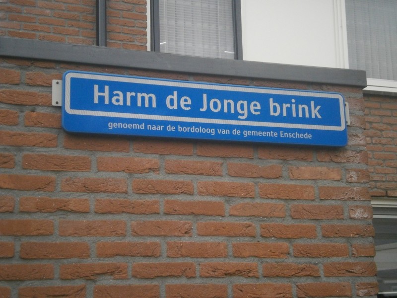 Harm de Jonge brink straatnaambord.JPG