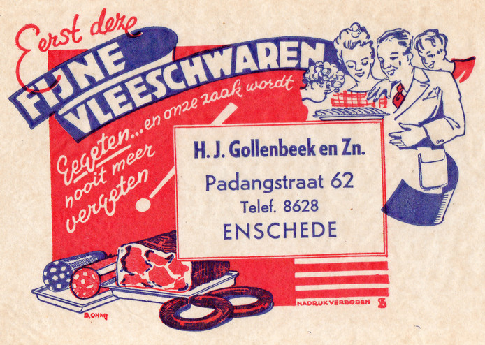 Padangstraat 62 H.J. Gollenbeek en Zn Fijne vleeswaren zakje.jpg