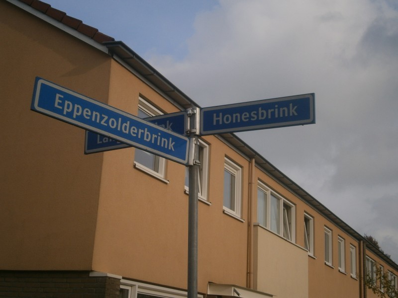 Honesbrink straatnaambord.JPG