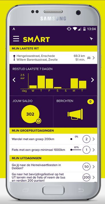 Landelijke primeur in Enschede app zet verkeerslicht op groen voor fietser.JPG