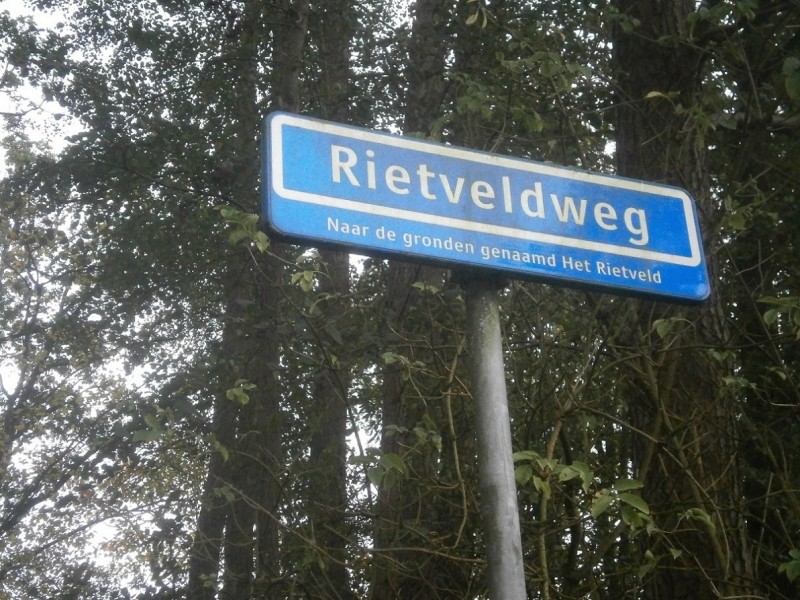 Rietveldweg straatnaambord.JPG