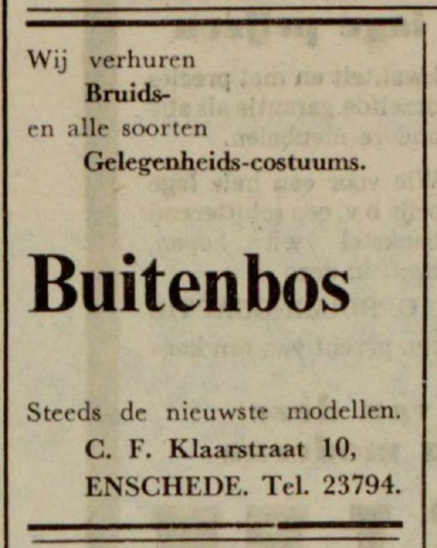 C.F. Klaarstraat 10 Buitenbos advertentie 10-7-1965.jpg