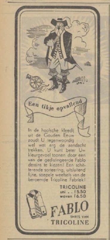 Blekerstraat Fablo Tricoline advertentie Tubantia 28-10-1938.jpg