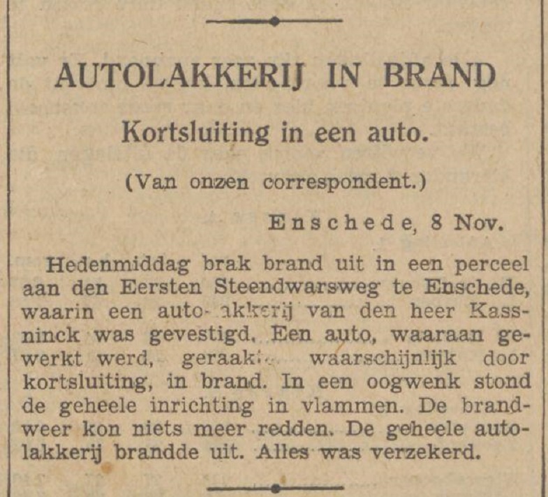 Eerste Steendwarsweg krantenbericht Algemeen Handelsblad 9-11-1934.jpg