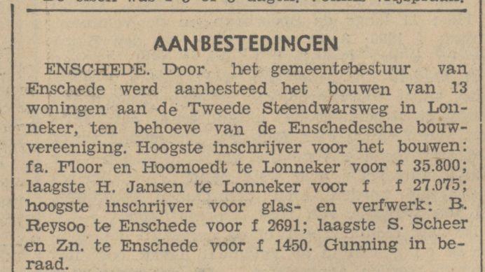 Tweede Steendwarsweg krantenbericht 31-5-1933.jpg