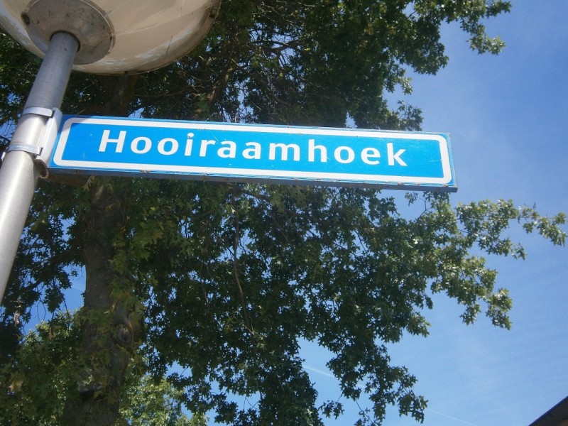 Hooiraamhoek straatnaambord.JPG