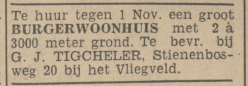 Stienenbosweg 20 G.J. Tigcheler advertentie Tubantia 26-7-1939.jpg
