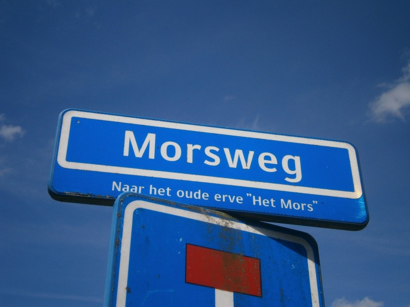 Morsweg straatnaambord.JPG