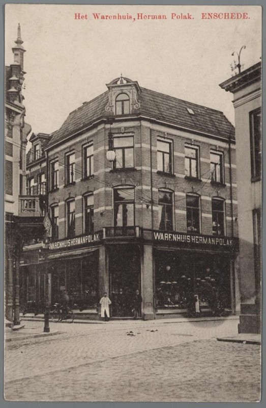 Haverstraat hoek Langestraat Warenhuis Herman Polak.jpg