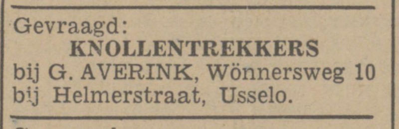 Wönnersweg 10 bij Helmerstraat Usselo krantenbericht Tubantia 22-10-1941.jpg