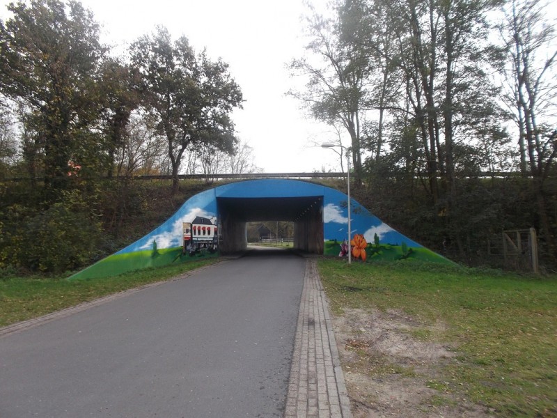 Geerdinkweg tunnel onder Westerval van Usseler Es naar Marssteden.JPG