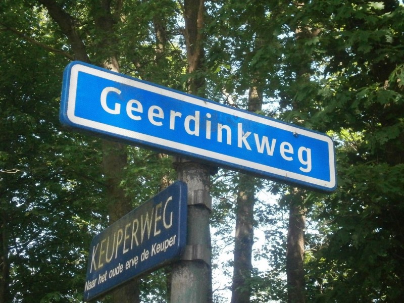 Geerdinkweg straatnaambord.JPG
