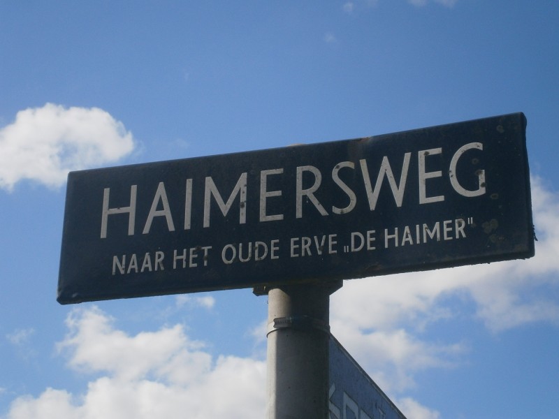 Haimersweg straatnaambord (2).JPG