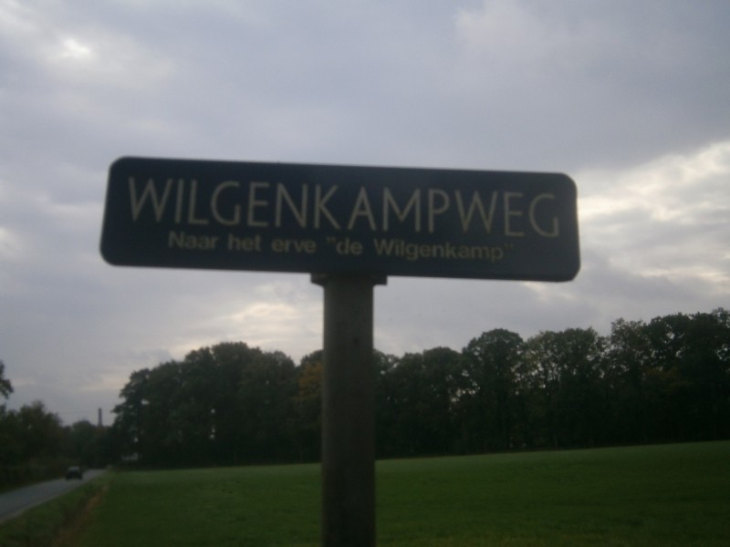 Wilgenkampweg straatnaambord.JPG