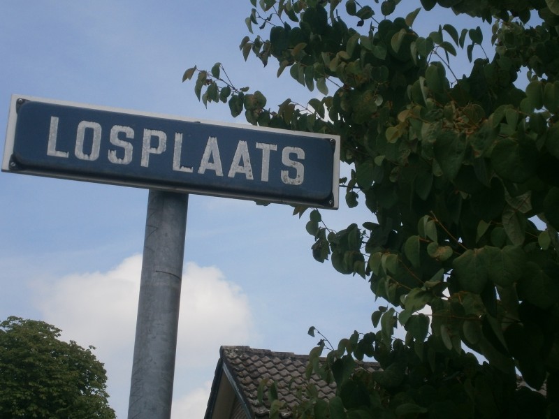 Losplaats straatnaambord.JPG