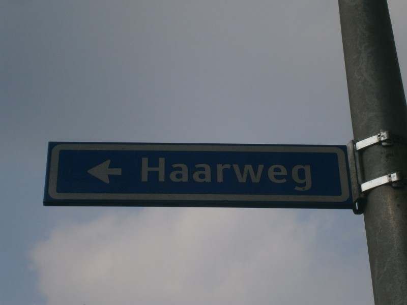 Haarweg straatnaambord.JPG