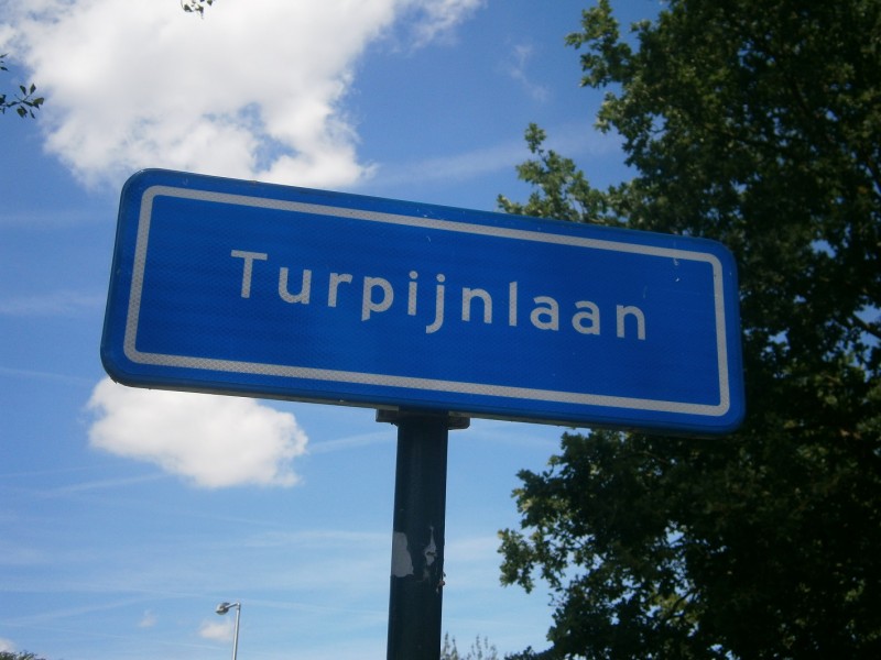 Turpijnlaan straatnaambord.JPG