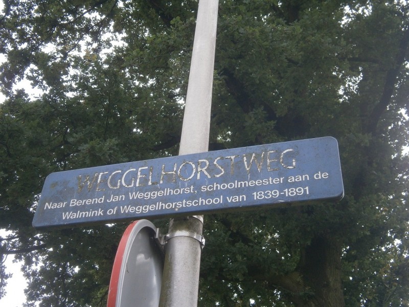 Weggelhorstweg straatnaambord.JPG