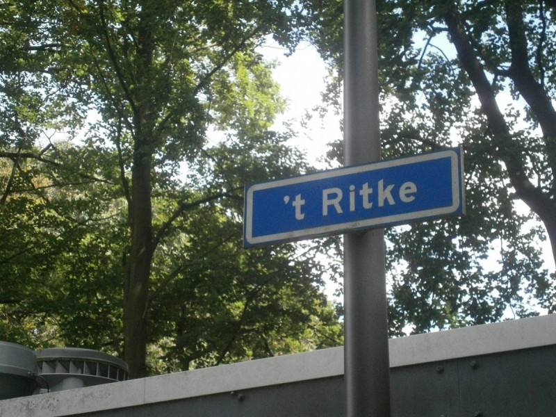 't Ritke straatnaambord.JPG