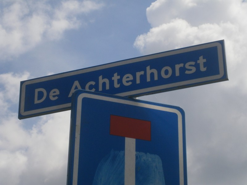 De Achterhorst straatnaambord.JPG