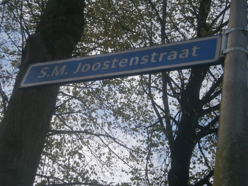 S.M. Joostenstraat straatnaambord.JPG