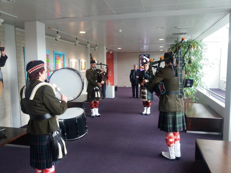 Noorderhagen Muziekcentrum Scholts doedelzakkencorps Highland regiment Pipes & Drums..jpg