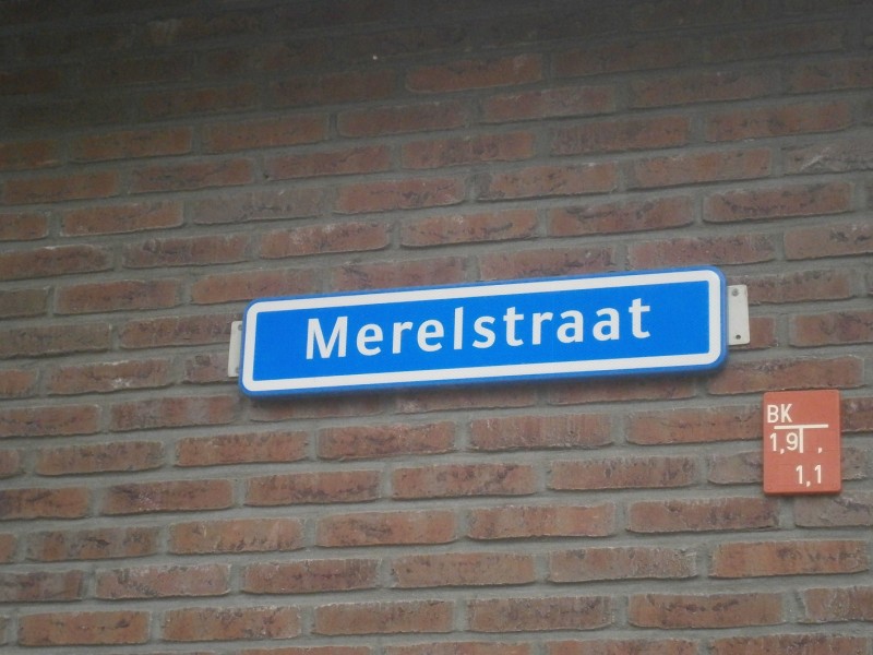 Merelstraat straatnaambord .JPG