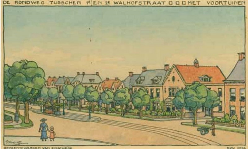 Boddenkampsingel vroeger Rondweg tussen de 1e en 2e Walhofstraat.jpg