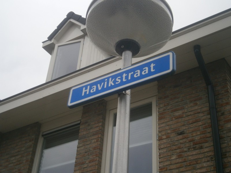 Havikstraat straatnaambord.JPG