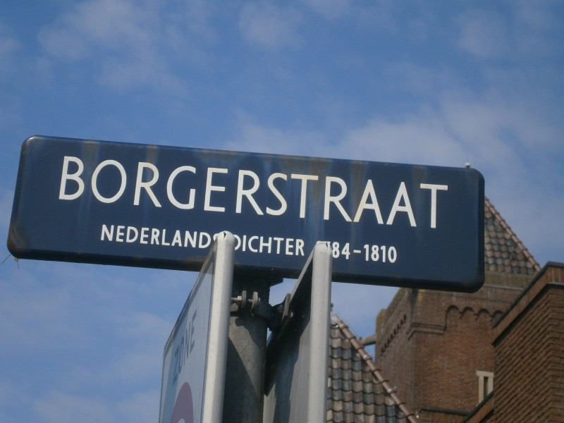 Borgerstraat straatnaambord.JPG