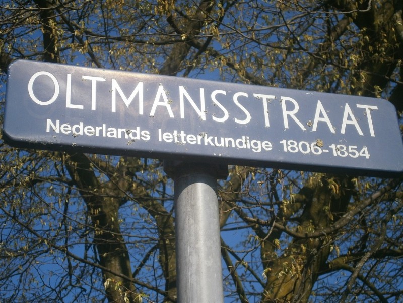 Oltmansstraat straatnaambord.JPG