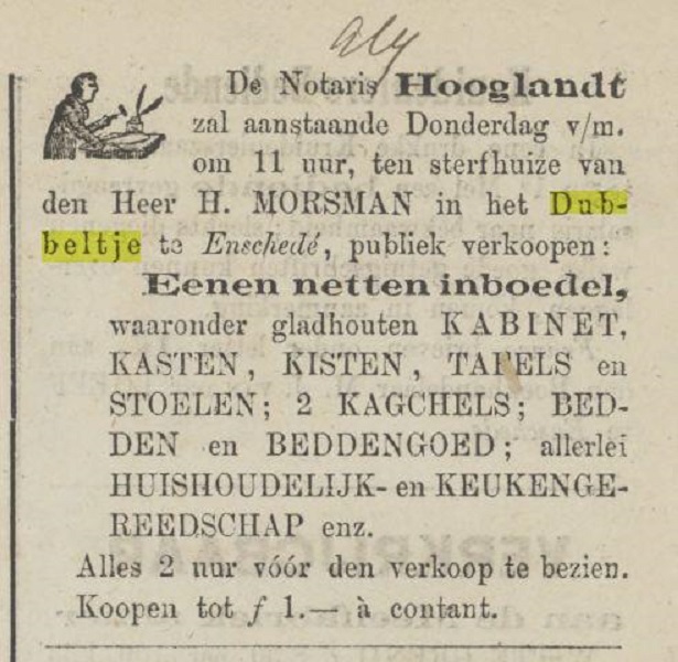 Dubbeltje H. Morsman advertentie Tubantia 20-3-1875.jpg